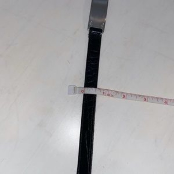 Streets Ahead Horsebit Croc Leather Belt - Picture 14 of 16